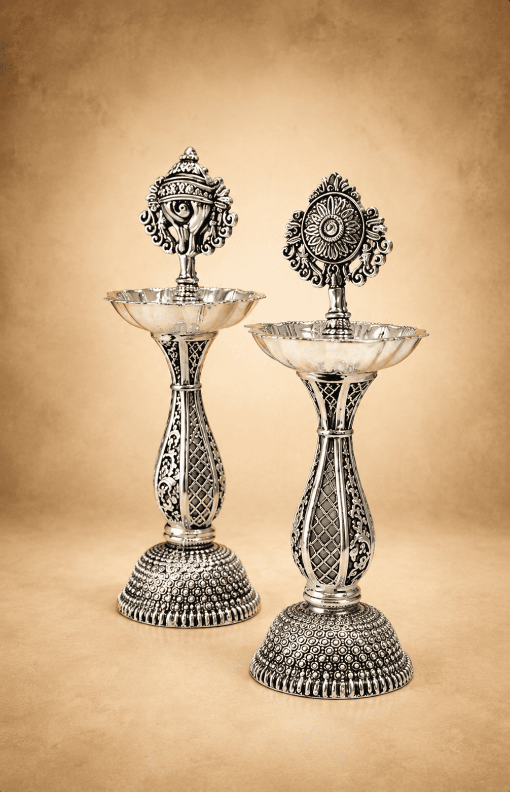 Designer Sanku Chakra Diyas